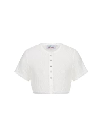 Nübler Dirndlbluse kurzarm Doris in Creme