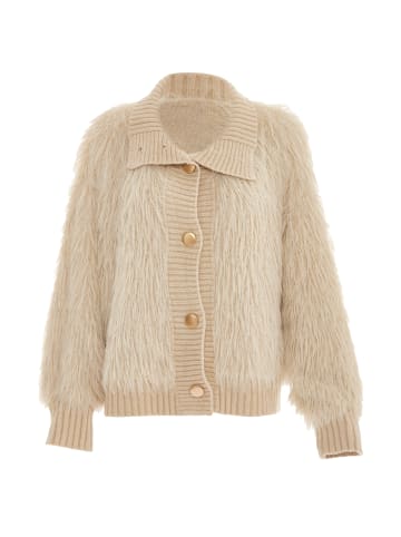 faina Damen Strickjacke in Beige