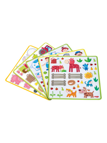Haba Puzzle Magnetspiel-Box Peters und Paulines Bauernhof Magnetpuzzle in mehrfarbig