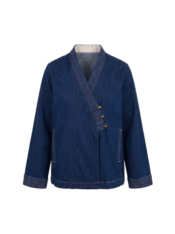 Ulla Popken Jacke in dark blue denim