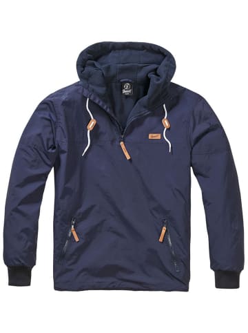 Brandit Jacke "Luke Windbreaker" in Blau