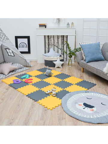 LittleTom Baby Spielmatte Mila 18-tlg. im zwei Farben Mix
