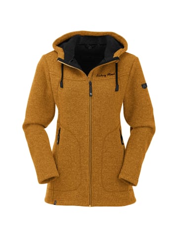 Maul Sport Polar-Strickfleecejacke Wilde Kaiserin in Gold