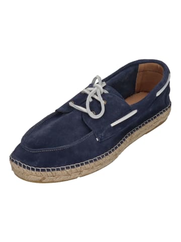 Espadrij l'orginale Espadrilles NAVIRE VELOUR MEN in blau