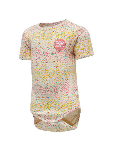 Hummel Druckknopf Strampler Hmlalba Lebensstil Mädchen in WHITE ASPARAGUS