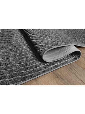 the carpet Flachgewebe Outdoor Teppich Santo Plus in Anthrazit