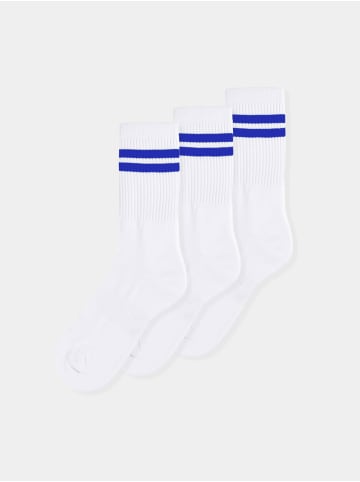 Erlich Textil  Erlich Textil Socken 3er Pack ANDI in weiß/knallblau
