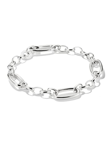 Thomas Sabo Charm-Armband Mit Drei Connect Links in silber