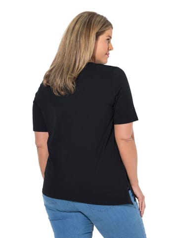 Ulla Popken Longshirt in schwarz