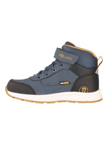Trollkids Wanderschuh Mid Cut Stavanger XT in nordic blue