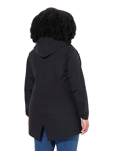 Ulla Popken Funktionsjacke in schwarz