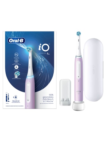 Oral-B Elektrische Zahnbürste "iO Series 4 + Reiseetui" in Lavender