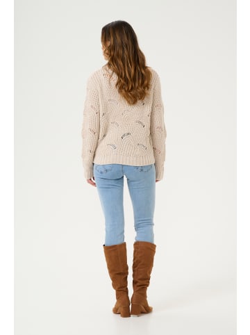 Cream Strickpullover CRMistletoe Straight fit in Oat melange