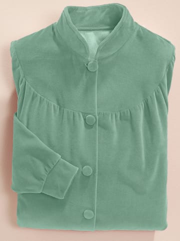 Plantin Morgenmantel in grün