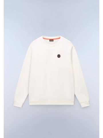 Napapijri Pullover "B-Badge C 1" in Weiß