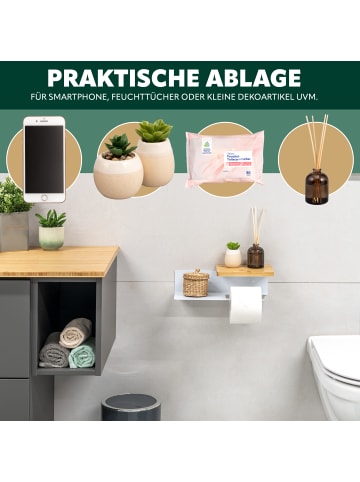 eluno Toilettenpapierhalter VARAZ ca. 31,5 x 9,5 x 13 cm (B/H/T)