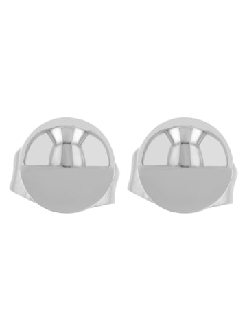 Adeliás Unisex Ohrringe – Ohrstecker aus Edelstahl in silber