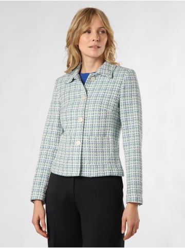 More & More Blazer in aqua weiß