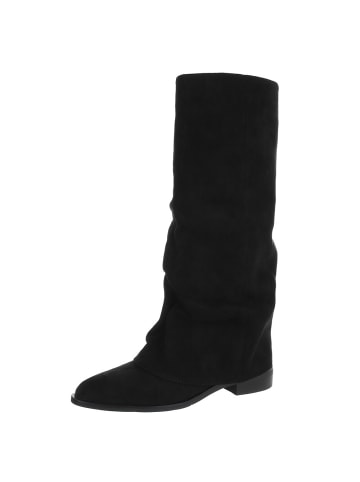 Ital-Design Stiefel in Schwarz