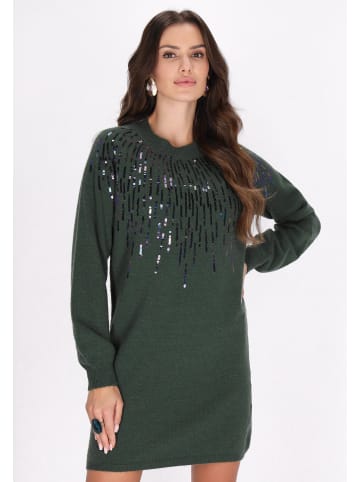faina Kleid in Dunkelgrün
