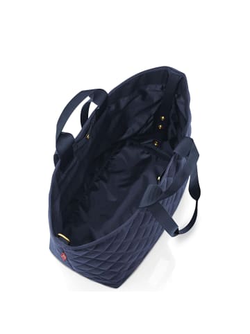 Reisenthel Classic - Shopper XL 62 cm (rhombus olive) in rhombus midnight gold