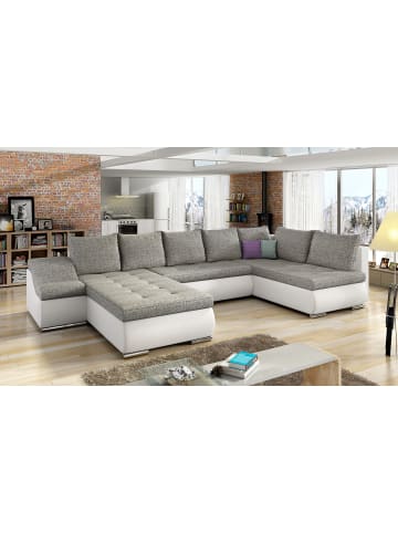 MF Design Gio Recamiere Links in Grau -  (L) 190 x (B) 351 x (H) 82 cm