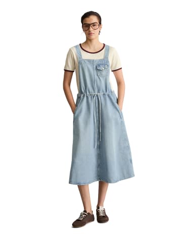 Marc O'Polo DENIM Jeans-Latzkleid flared in Light Blue