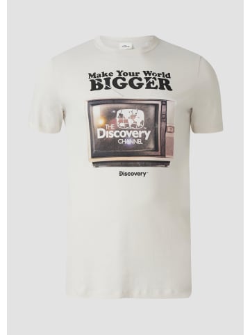 s.Oliver T-Shirt in 90D3_creme