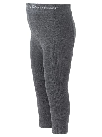 Sterntaler Leggins uni in anthrazit mel.