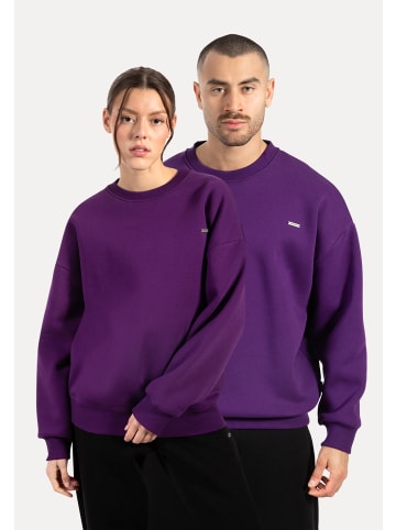 SMILODOX Unisex Sweatshirt Riven in Lila
