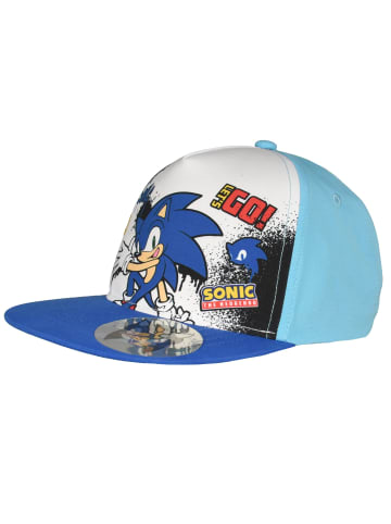Sonic Sonic The Hedgehog Kappe Cap Basecap Baseballkappe verstellbar in blau