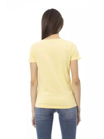 Trussardi Action Gelb Baumwolle Damen T-Shirt