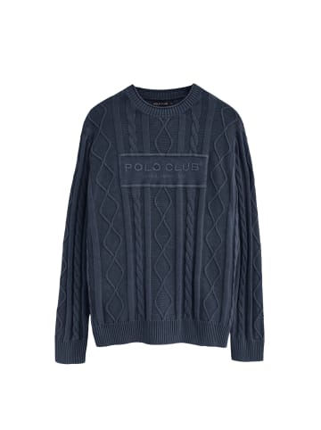 Polo Club Pullover in Denim