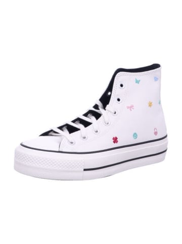 Converse Damen- Schnürschuhe CTAS LIFT HI VINTAGE WHITE/VIN in Weiß