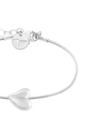 Tamaris Armband Organic Heart in silber