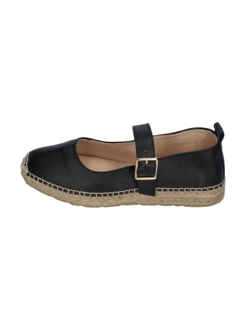 Espadrij l'orginale Espadrilles Ballerine in schwarz