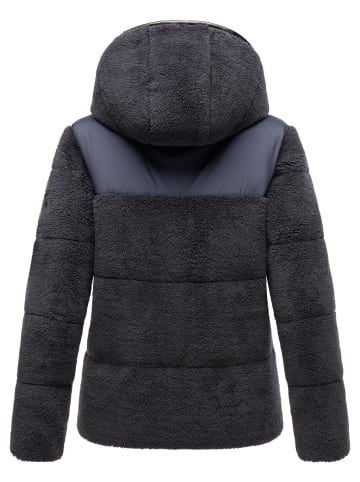 Marikoo Kapuzenplüschjacke Kaguraa 16 in Navy