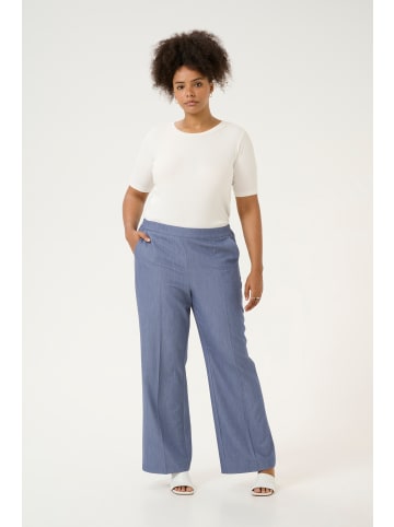KAFFE curve Pants Suiting KCsakira in Vintage Indigo