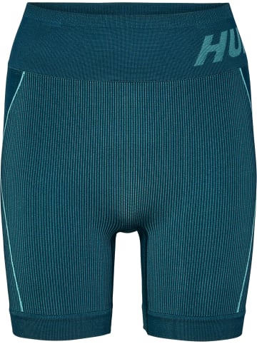 Hummel Hummel Kurze Hose Hmlte Multisport Damen Dehnbarem Schnelltrocknend Nahtlosen in DEEP TEAL/PASTEL TURQUOISE MEL