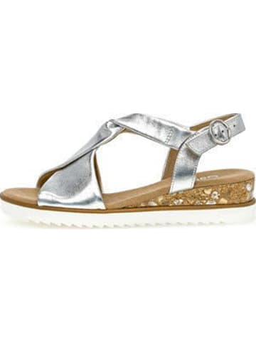 Gabor Sandale in silber