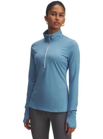 Under Armour Longsleeve "Launch Pro Half Zip" in Blau