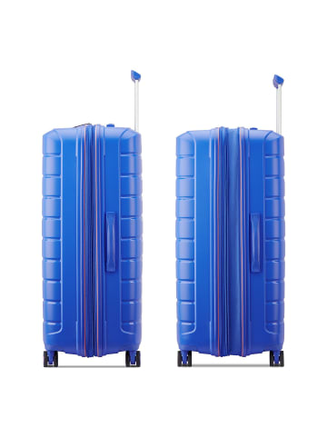 Roncato B-Flying Move 4 Rollen Trolley 78 cm mit Dehnfalte in ultraviolet