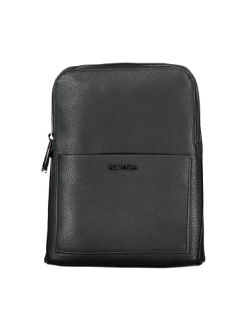 Calvin Klein Schwarz Polyurethan Herren Schulter Tasche