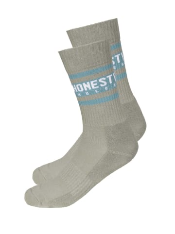 HONESTY RULES Socken " Sport " in moos