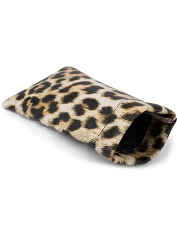 styleBREAKER Brillenetui in Braun-Beige