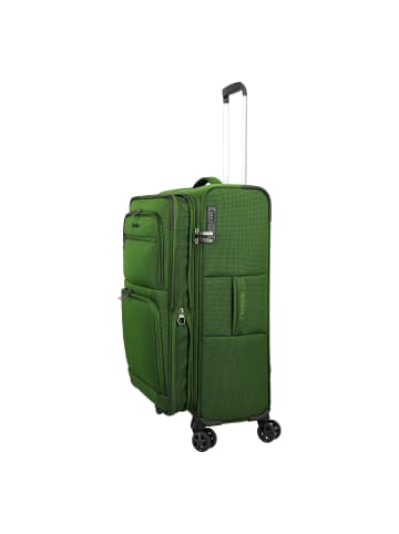 travelite Cubis 4 Rollen Trolley M 72 cm green