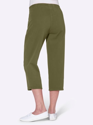 WITT WEIDEN Capri-Hose in oliv