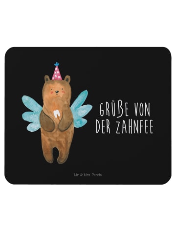 Mr. & Mrs. Panda Mousepad Bär Zahnfee mit Spruch in Schwarz