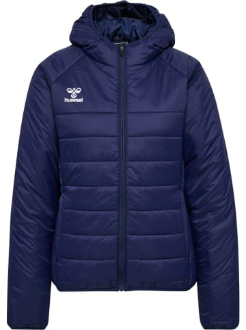 Hummel Jacke "Hmlgo Quilted Hood Jacket Woman" in Blau