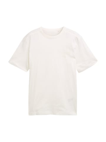 Tom Tailor T-Shirt in weiß